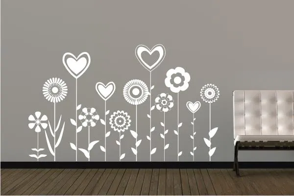 Wandtattoo_12-Blumen-W0094-by-SchablonenProfi Wandtattoo_12-Blumen-W0094-by-SchablonenProfi