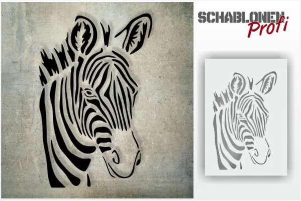 Zebra-Kopf-Schablone-Zoe_1520_by-SchablonenProfi