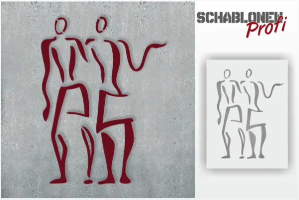 Zwilling-Sternzeichen-Schablone-054-by-SchablonenProfi