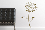 Wandschablone Blume Agnes