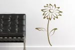 Wandschablone Blume Agnes