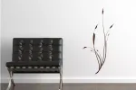 Wandtattoo leichte Blume